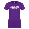 Thumbnail image for  Next Level Womens Purple Boyfriend Tee
