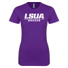 Thumbnail image for  Next Level Womens Purple Boyfriend Tee