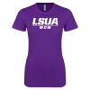 Thumbnail image for  Next Level Womens Purple Boyfriend Tee