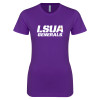 Thumbnail image for  Next Level Womens Purple Boyfriend Tee