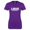 Thumbnail image for  Next Level Womens Purple Boyfriend Tee