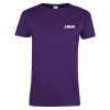 Thumbnail image for  Womens Purple Short Sleeve Tee