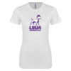 Thumbnail image for  Next Level Womens White Boyfriend Tee