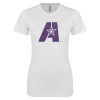 Thumbnail image for  Next Level Womens White Boyfriend Tee