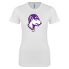 Thumbnail image for  Next Level Womens White Boyfriend Tee
