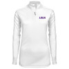 Thumbnail image for  Syntrel Womens White Interlock 1/4 Zip
