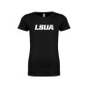 Thumbnail image for  Next Level Girls Black Fashion Fit T Shirt