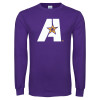 Thumbnail image for  Purple Long Sleeve T Shirt