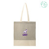 Thumbnail image for  Split Recycled Grey Cotton Twill Convention Tote