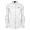 Thumbnail image for  Womens White Twill Button Down Long Sleeve
