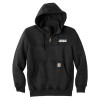 Thumbnail image for  Carhartt Black Rain Defender Paxton Hooded Zip Sweatshirt