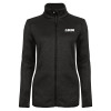 Thumbnail image for  Womens Black Heather Fleece Jacket