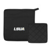 Thumbnail image for  Quilted Canvas Black Pot Holder