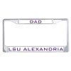 Thumbnail image for  Dad Metal License Plate Frame in Chrome