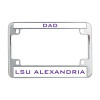 Thumbnail image for  Metal Motorcycle License Plate Frame in Chrome
