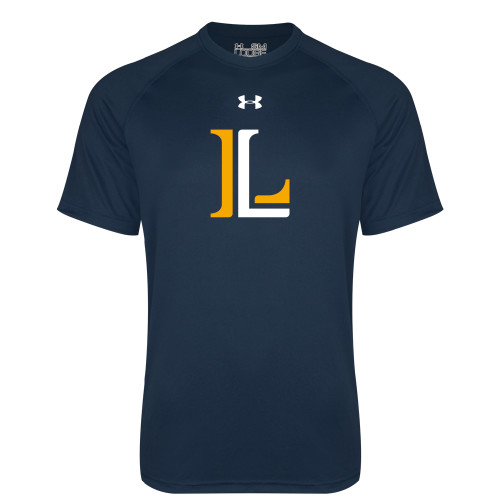  Under Armour Navy Tech Tee - Lycoming Athletic L Under Armour