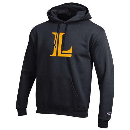  Champion Black Fleece Hoodie - Lycoming Athletic L