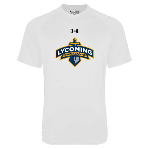  Under Armour White Tech Tee - Lycoming Cheerleading Under Armour