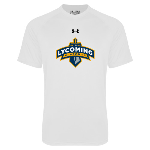  Under Armour White Tech Tee - Lycoming ESports Under Armour