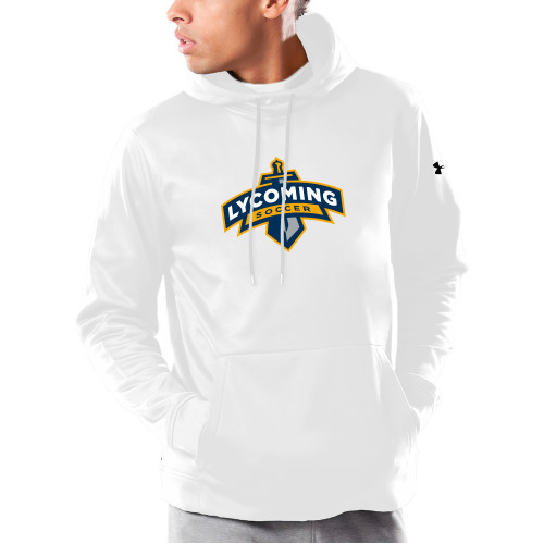  Under Armour White Armour Fleece Hoodie - Lycoming Soccer