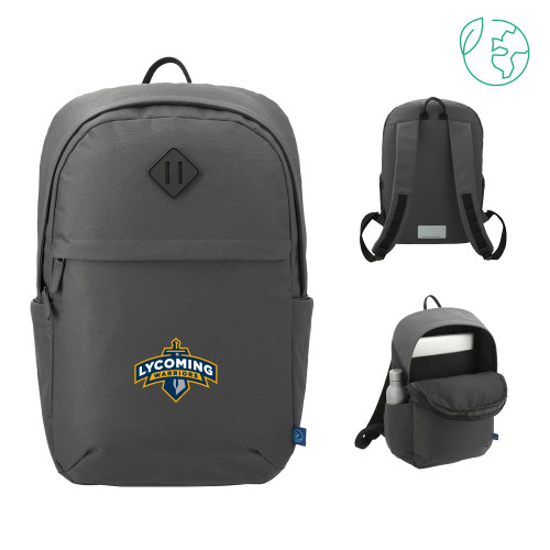 Lycoming Repreve Charcoal Ocean Commuter Computer Backpack