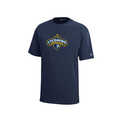 Main Image for  Champion Youth Navy Short Sleeve Tee