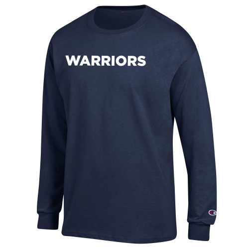 Main Image for  Champion Navy Long Sleeve T Shirt