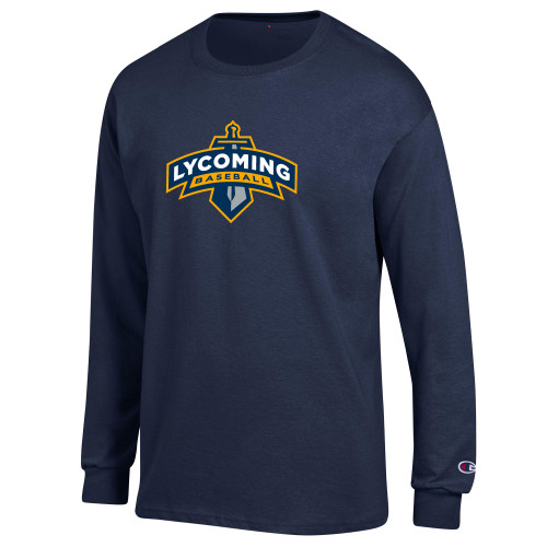 Main Image for  Champion Navy Long Sleeve T Shirt