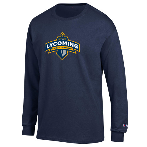 Main Image for  Champion Navy Long Sleeve T Shirt