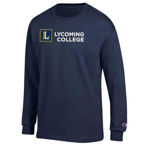 Main Image for  Champion Navy Long Sleeve T Shirt