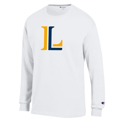 Main Image for  Champion White Long Sleeve T Shirt