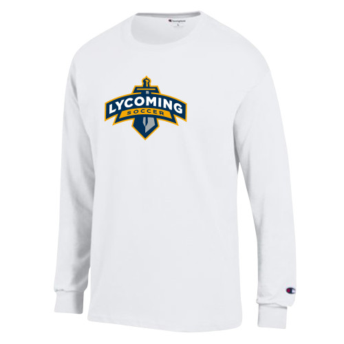 Main Image for  Champion White Long Sleeve T Shirt