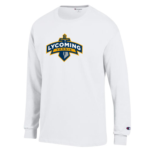Main Image for  Champion White Long Sleeve T Shirt