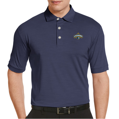  Callaway Navy Tonal Polo - Lycoming Warriors Athletic Logo