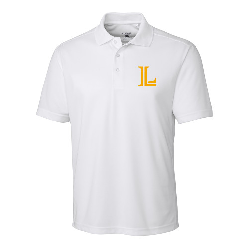  C&B White Clique Ice Pique Polo - Lycoming Athletic L