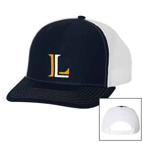  Richardson Navy/White Trucker Hat - Lycoming Athletic L