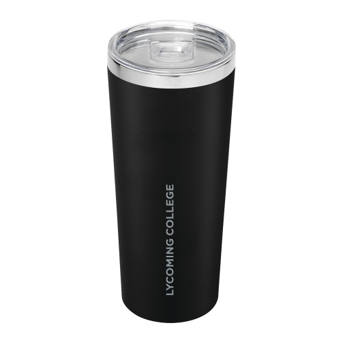  Thor Vacuum Insulated Black Tumbler 22oz - Lycoming Institutional Wordmark Horizontal Engraved