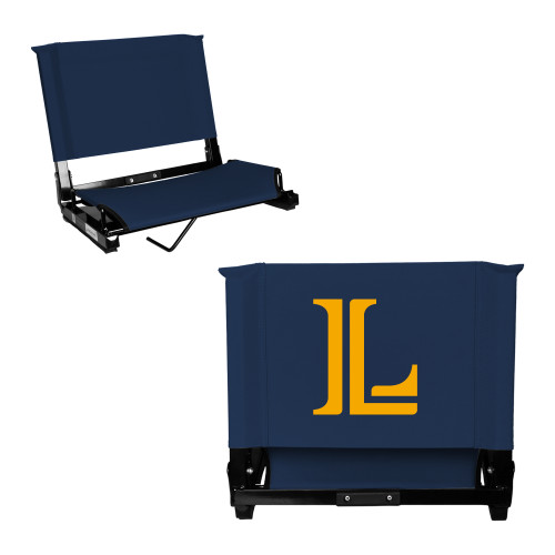  Stadium Chair Navy - Lycoming Athletic L