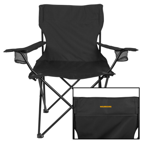  Deluxe Black Captains Chair - Lycoming Warriors Wordmark