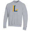 Thumbnail image for  Champion Heather Grey Fleece Crew