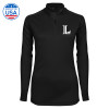Thumbnail image for  Syntrel Womens Black Interlock 1/4 Zip