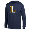 Thumbnail image for  Champion Navy Long Sleeve T Shirt