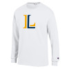 Thumbnail image for  Champion White Long Sleeve T Shirt