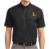 Thumbnail image for  Black Twill Button Down Short Sleeve