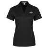 Thumbnail image for  Womens Black Performance Fine Jacquard Polo