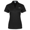 Thumbnail image for  Womens Black Performance Fine Jacquard Polo