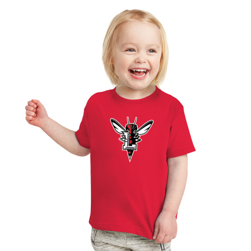  Toddler Red T Shirt - Hornet Bevel L