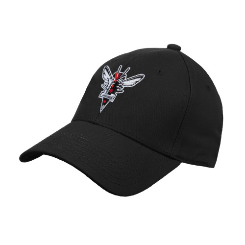 Lynchburg Black Structured Adjustable Pro Style Hat