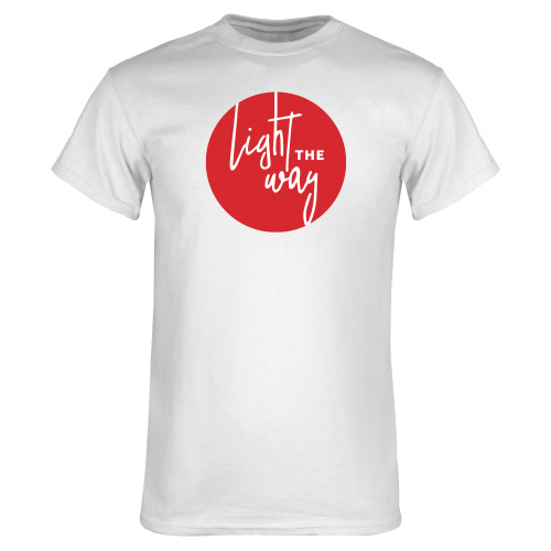  White T Shirt - Light the Way