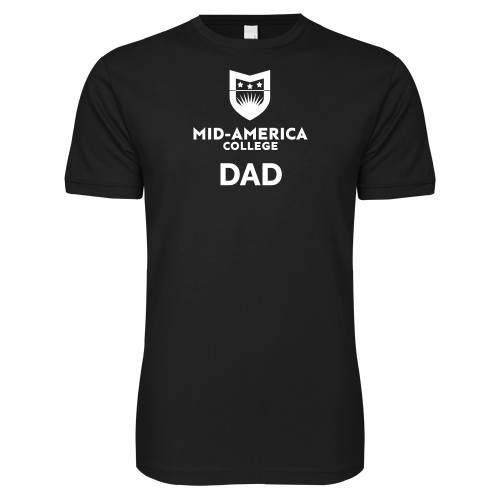  Next Level Black SoftStyle T Shirt - CAMA Dad
